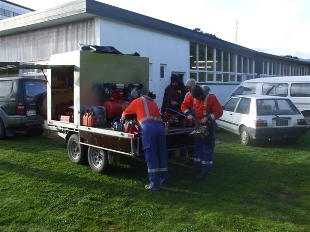 aussy trip - chainsaw training, quad bike training, tree felling, solo chainsaws